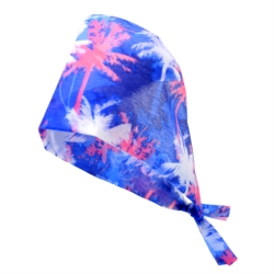 Coiffes à nouer - motif palmiers