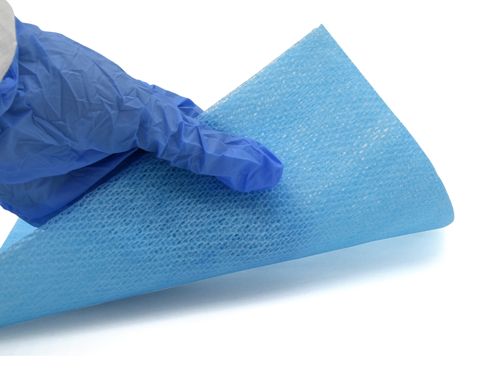 Automotive drying pad impregnated 43x31 cm - blue