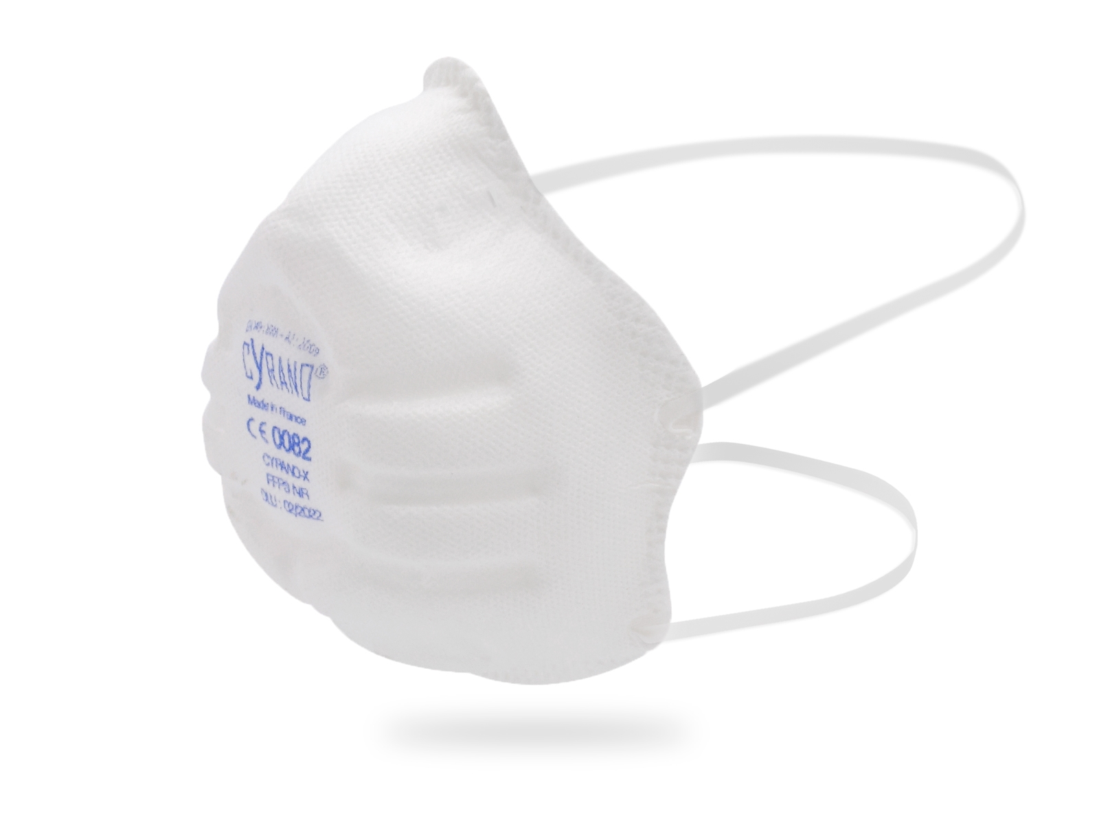 Masque de protection respiratoire FFP3 avec valve - Fabriqué en France