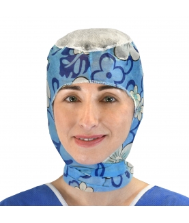 Surgeon Head Cover - Floral Design
