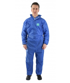 Blue Coverall Basiclean Comfort