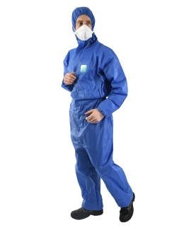 Blue Coverall Basiclean Comfort
