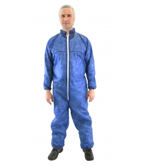 Coverall Zip and collar