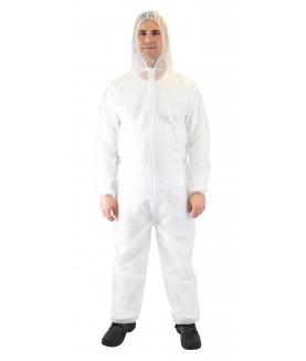 Coverall Zip and hood