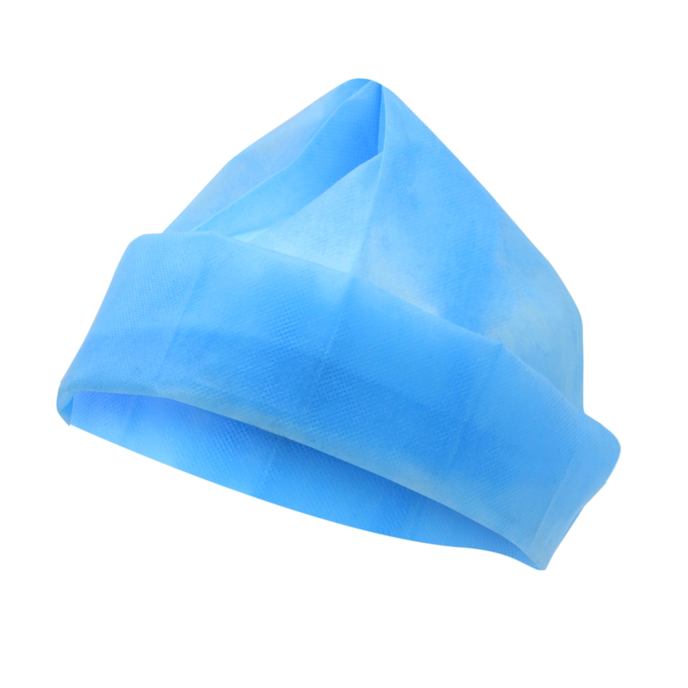 bonnet de chirurgien bleu à usage unique