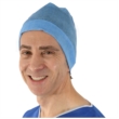 bonnet de chirurgien bleu 