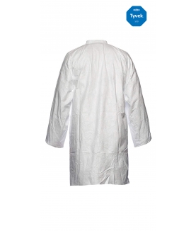 Lab Coat Tyvek®500 with Poppers (with 2 Pockets)