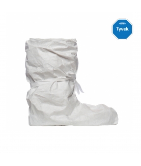 Over boots Tyvek® with soles - White