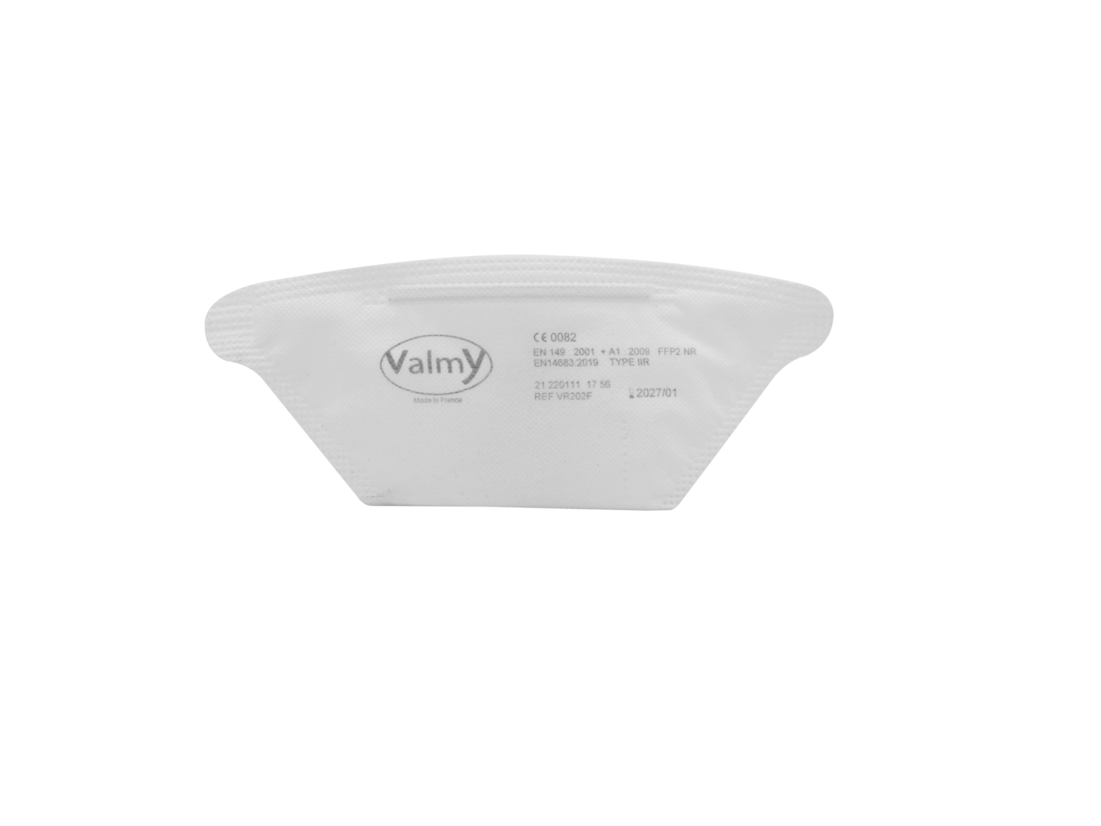 Masque EOR FFP2  Pliable sans valve