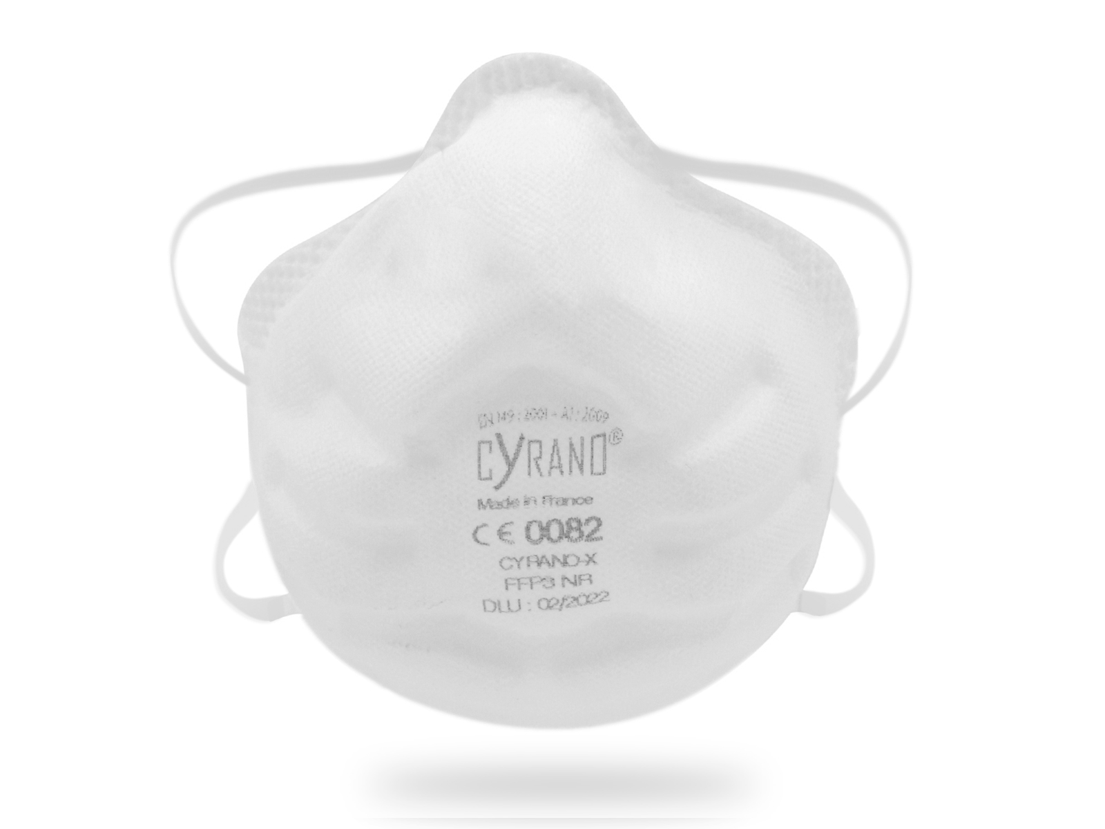 Masque Cyrano FFP3 Coque sans valve