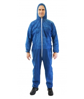 Combinaison à zip et capuche