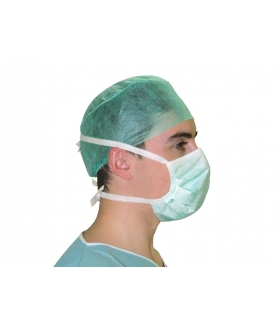 Surgical Mask with Ties SURGEOR TYPE II - Green